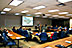 Secretary Pablos and the NASA delegation meet with researchers at the University of Texas at Austin's J.J. Pickle Research Campus.