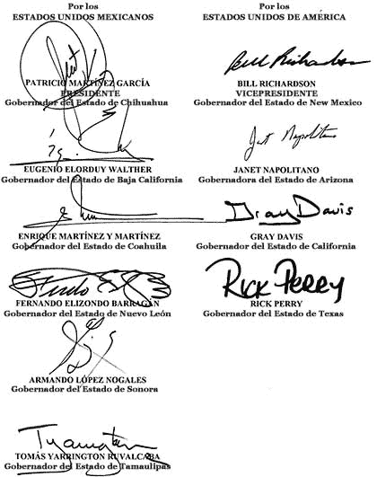 Governor's signatures